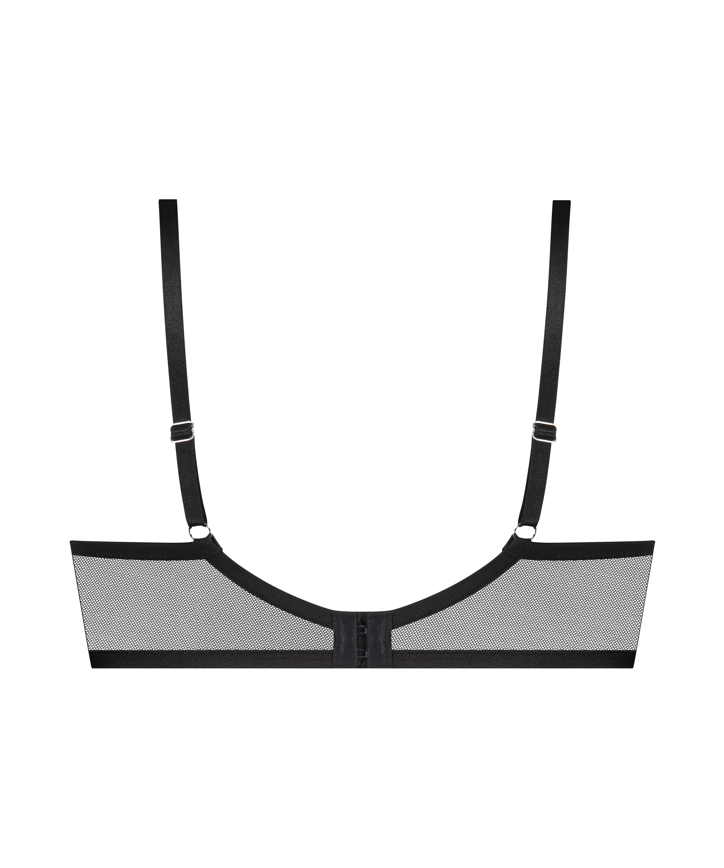 Biustonosz nieusztywniany z fiszbinami Sophia, Czarny, main
