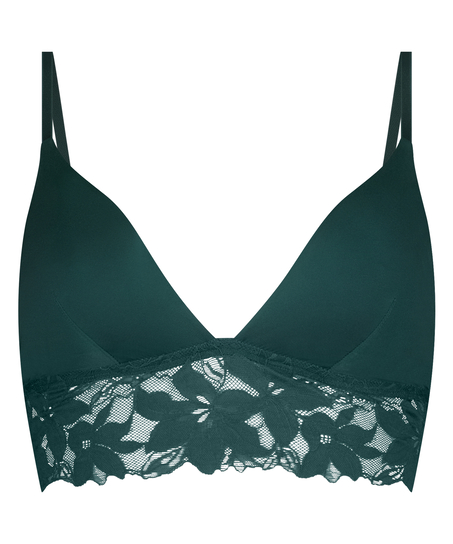 Biustonosz bralette Lana, Zielony
