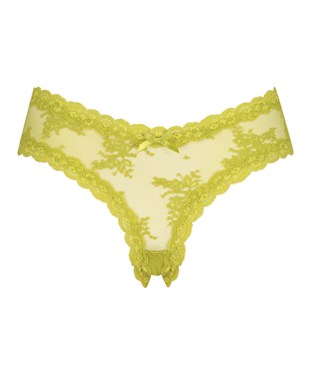 Brazyliany V-shape Mesh, Zielony