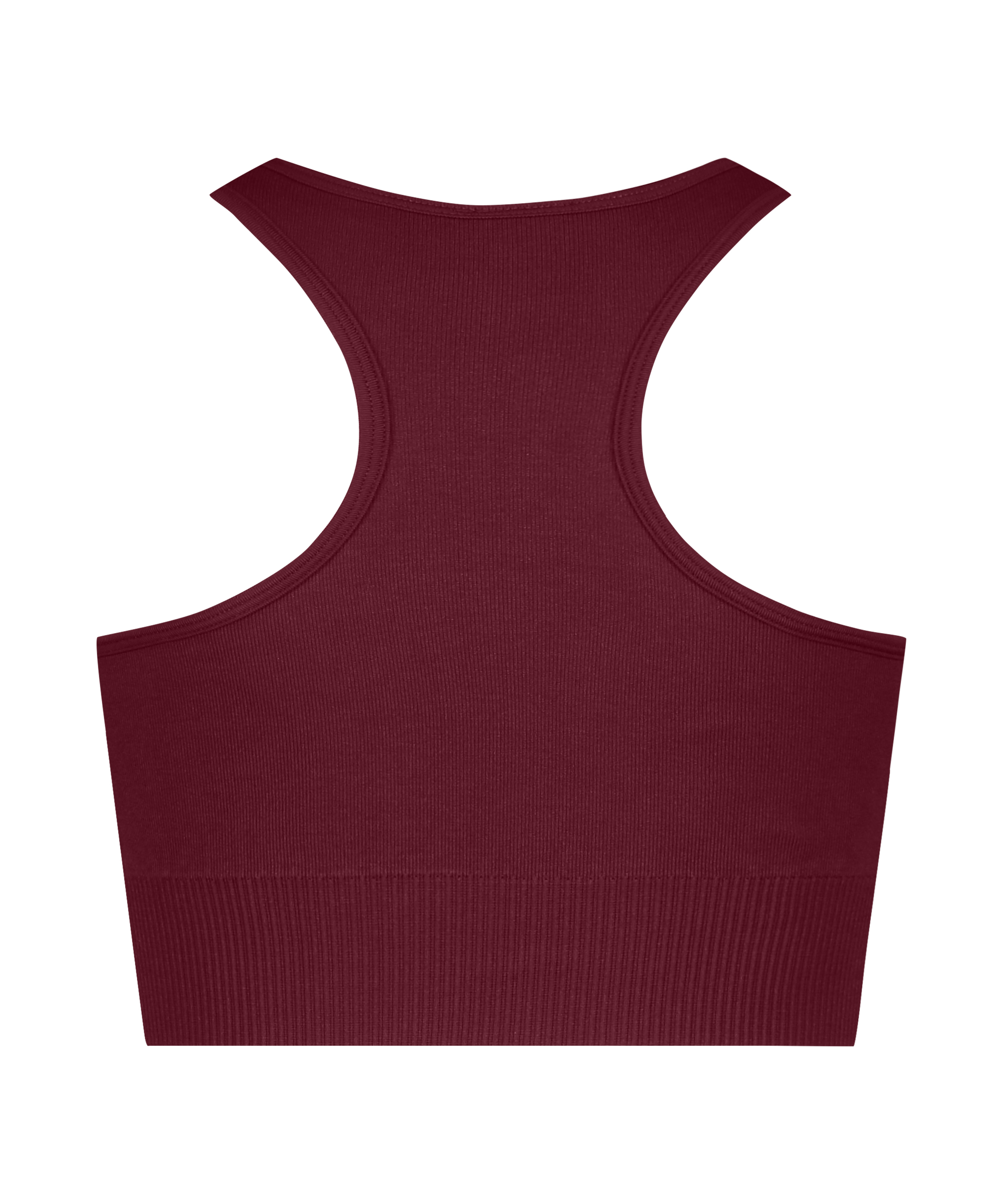 Biustonosz sportowy bezszwowy HKMX Zebra, Czerwony, main