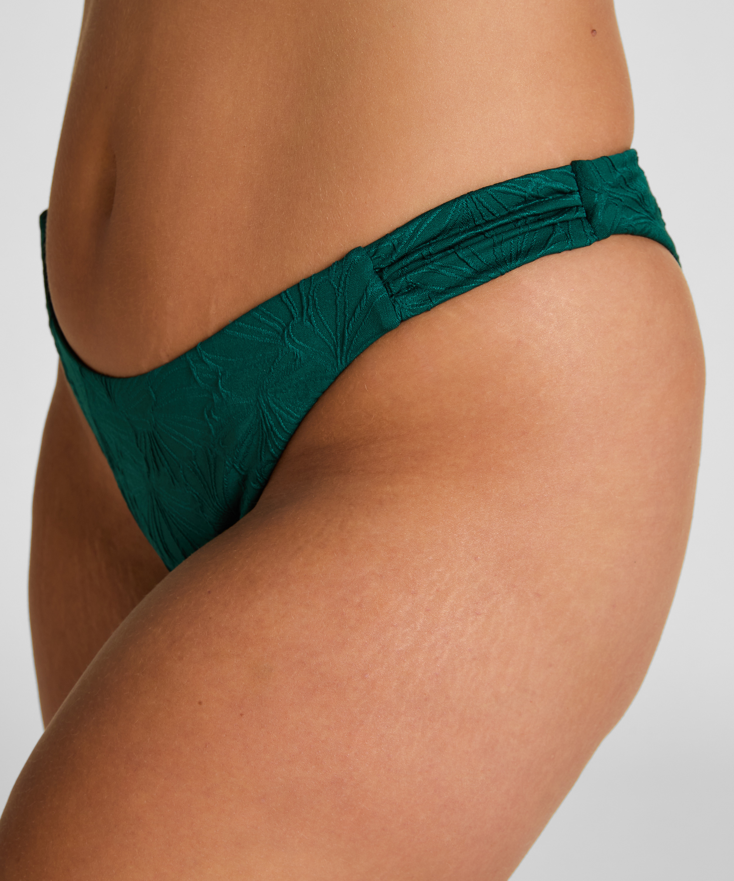 G&oacute;ra Bikini Azua z Fiszbinami Bez Wkładek, Zielony, main