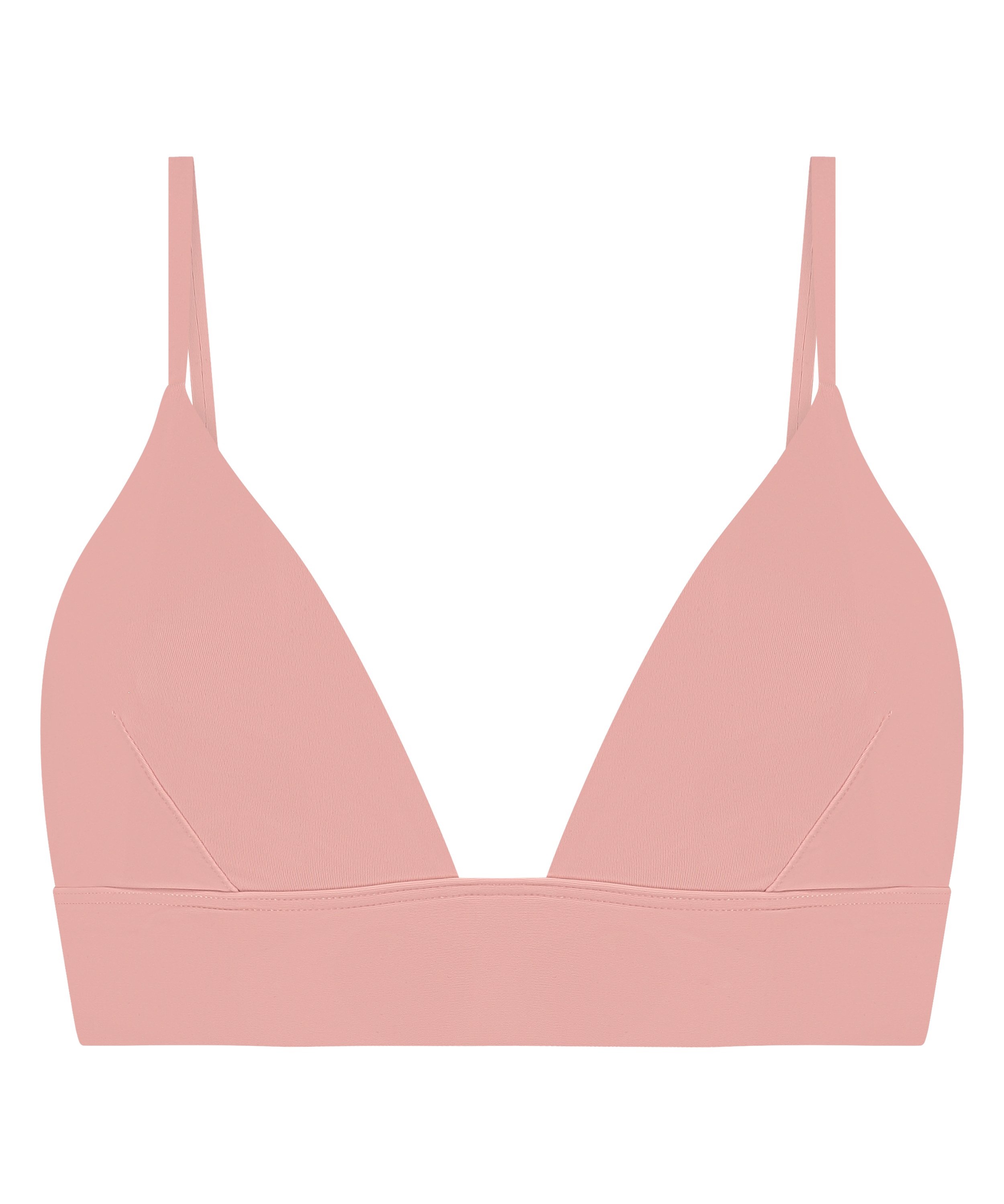 Tr&oacute;jkąt Bralette Smooth, R&oacute;żowy, main
