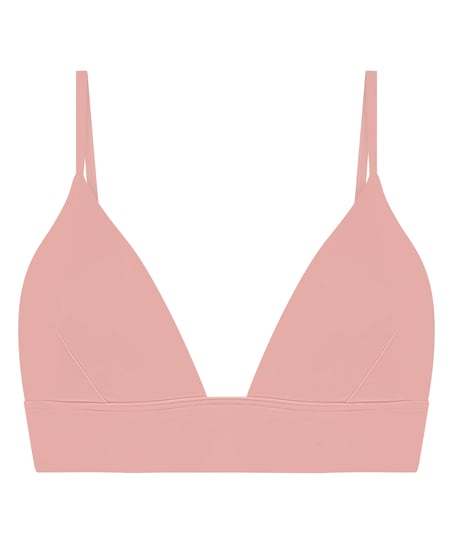 Tr&oacute;jkąt Bralette Smooth, R&oacute;żowy