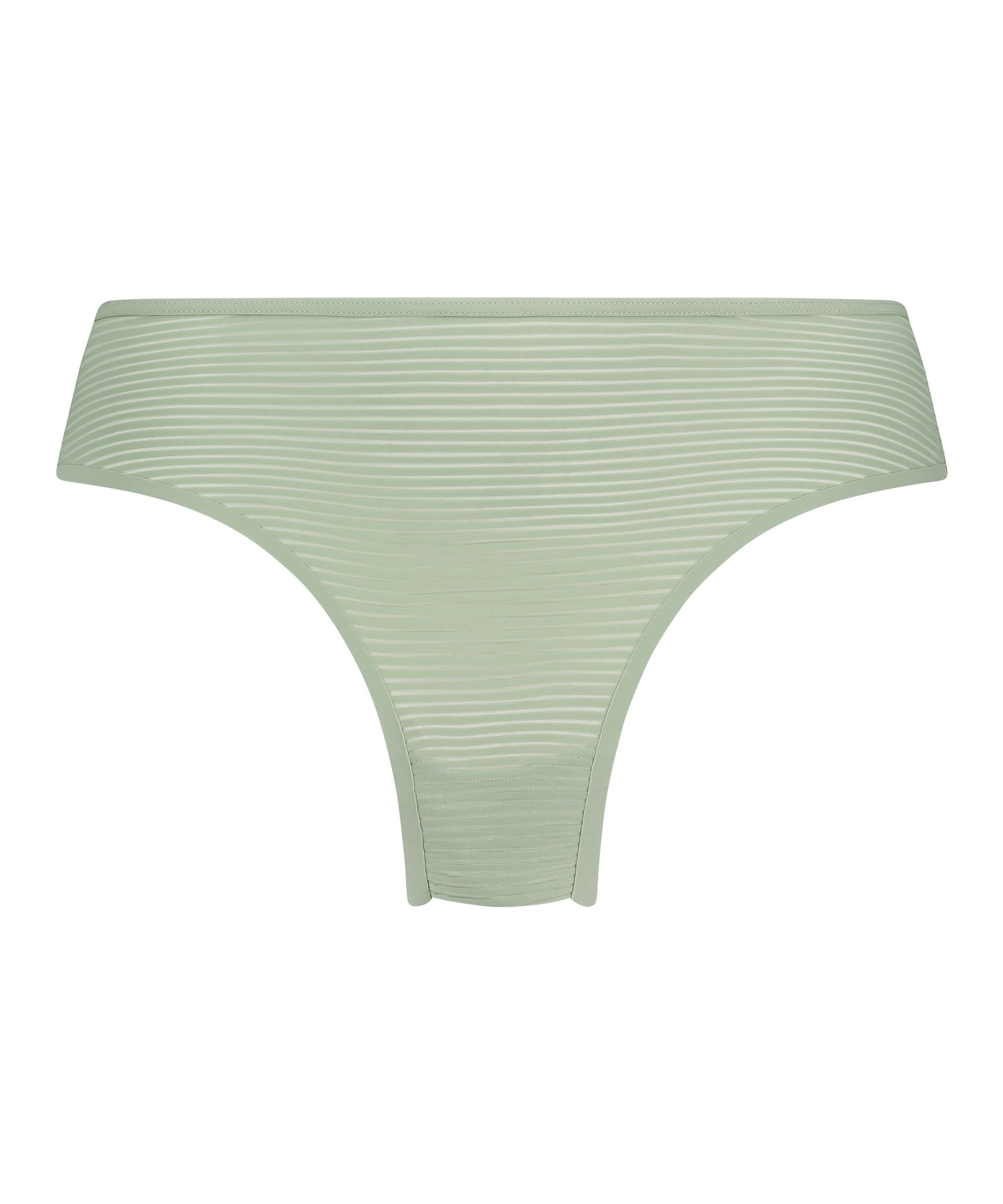 Brazyliany Invisible Stripe Mesh, Zielony
