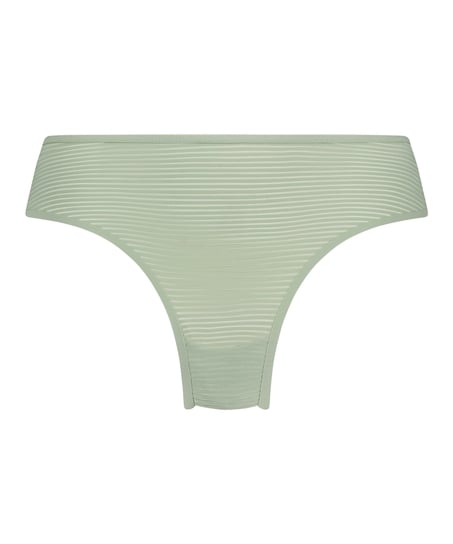 Brazyliany Invisible Stripe Mesh, Zielony