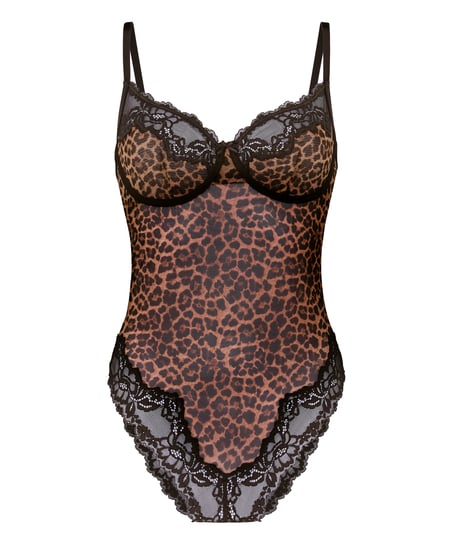 Stringi Highleg Gabrielle, Czarny