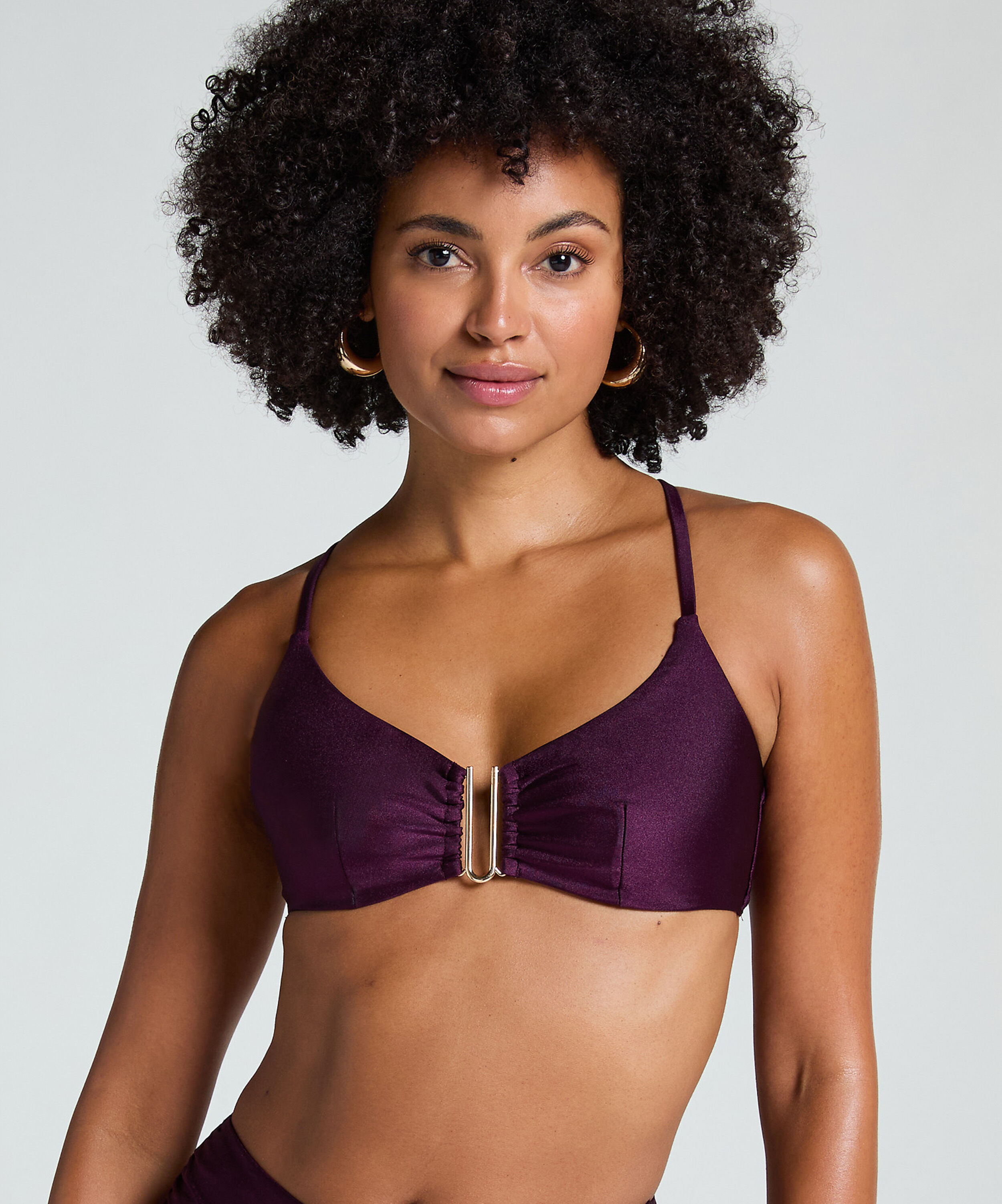 Kr&oacute;tka g&oacute;ra od bikini Costa, Fioletowy