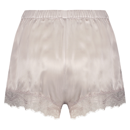 Silk pyjama shorts, Różowy