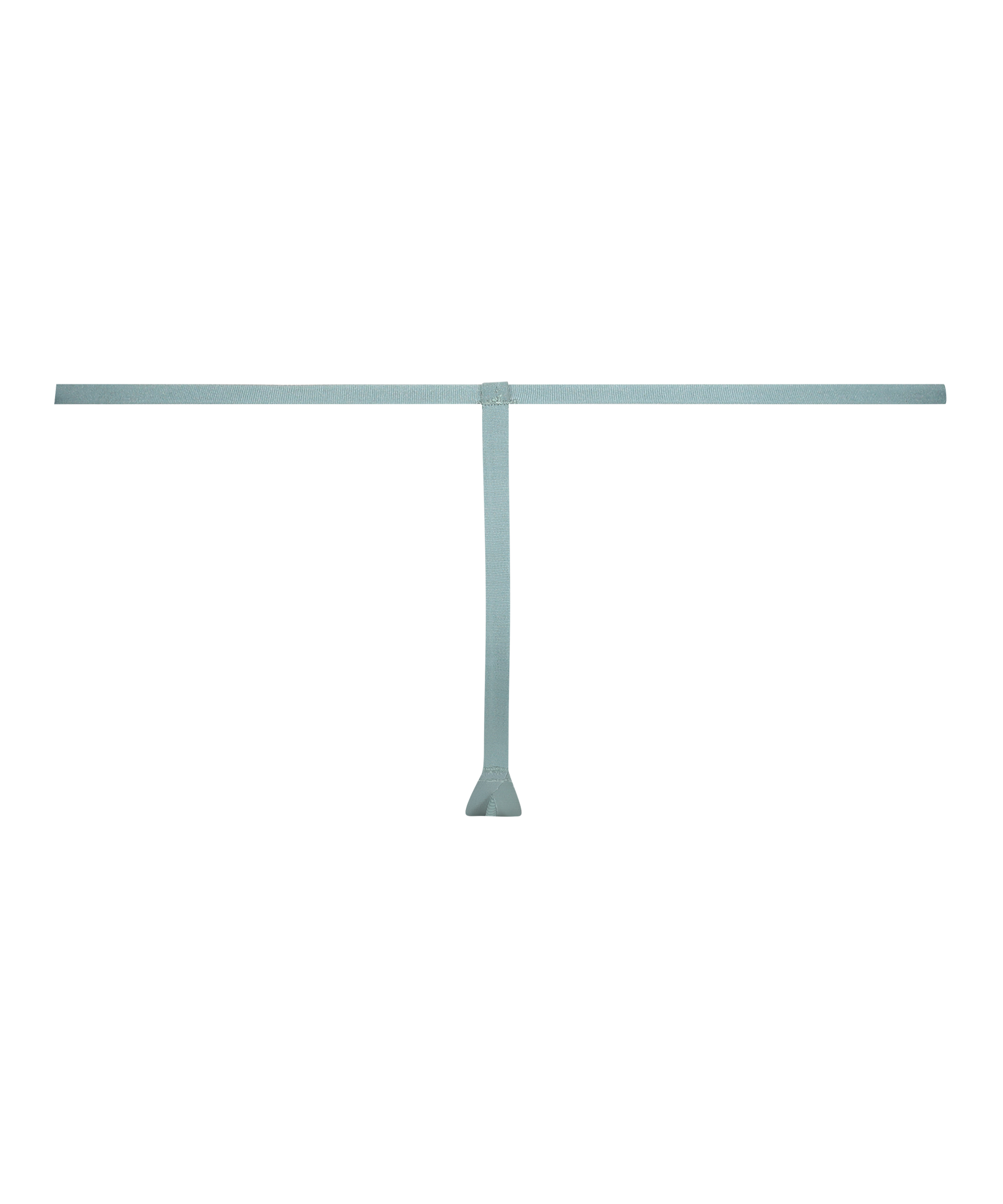 Niewidzialne siateczkowe stringi w paski, Szary, main