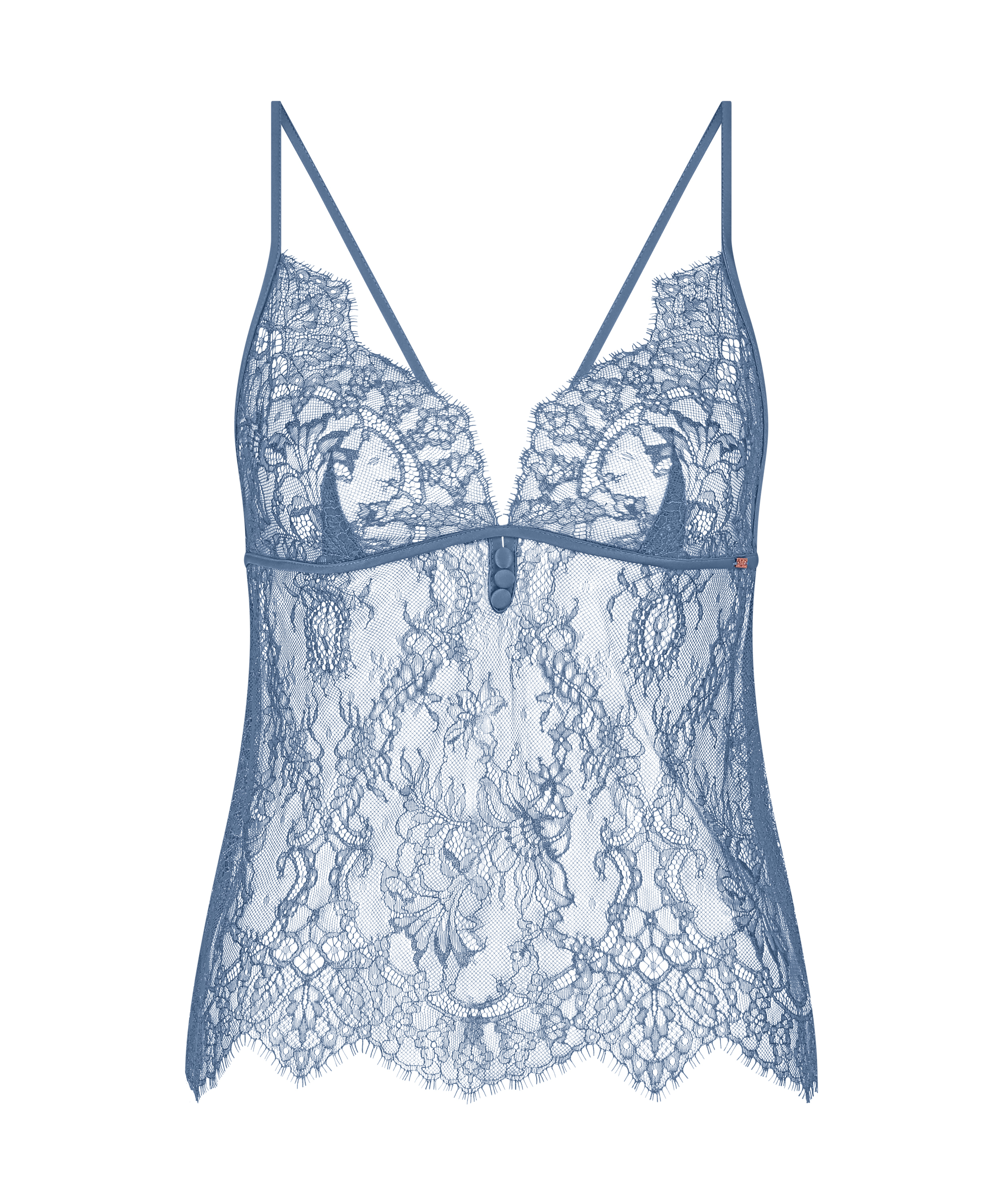 Cami Lace Delphine, Niebieski, main