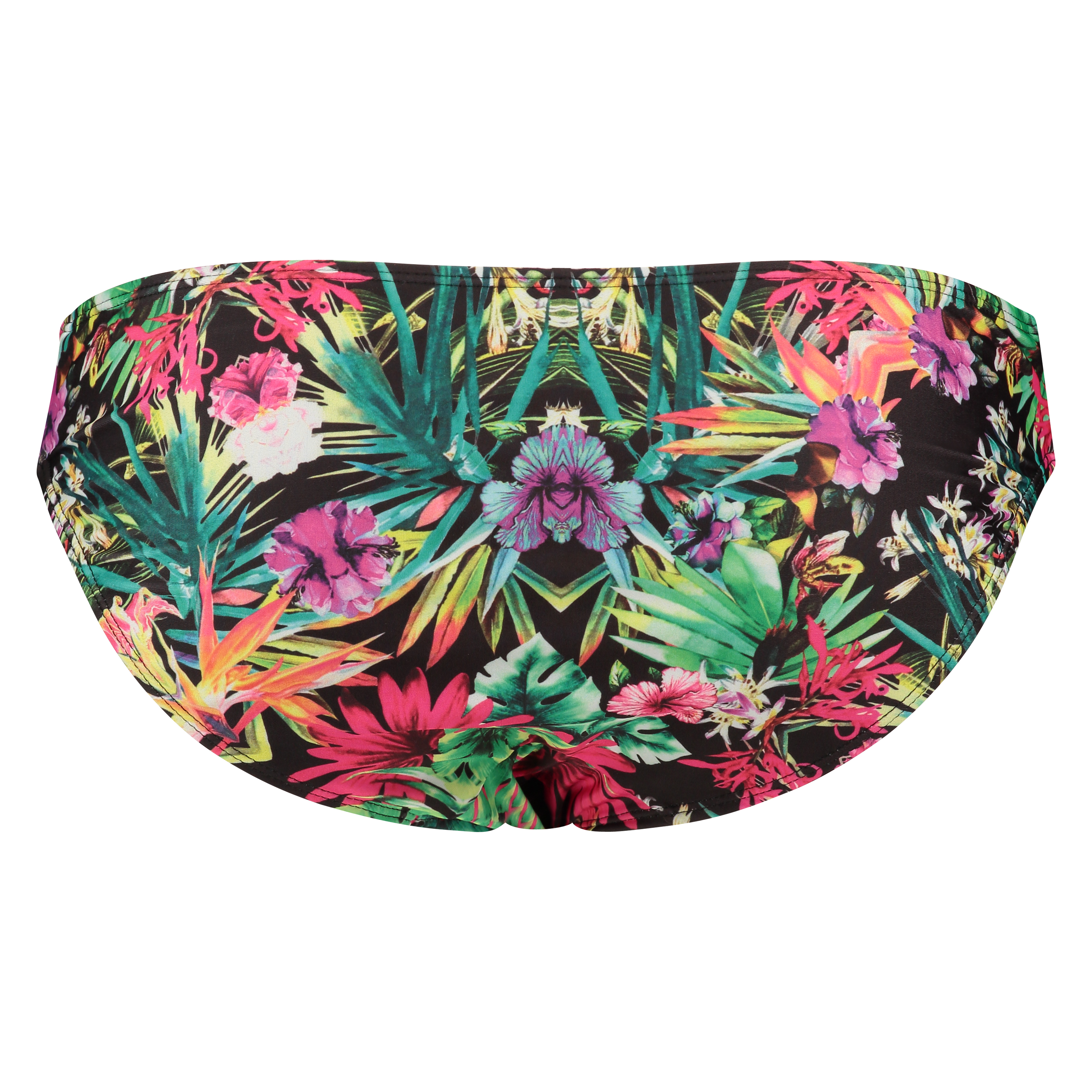Bikini bottoms Jungle fever twist, Czarny, main