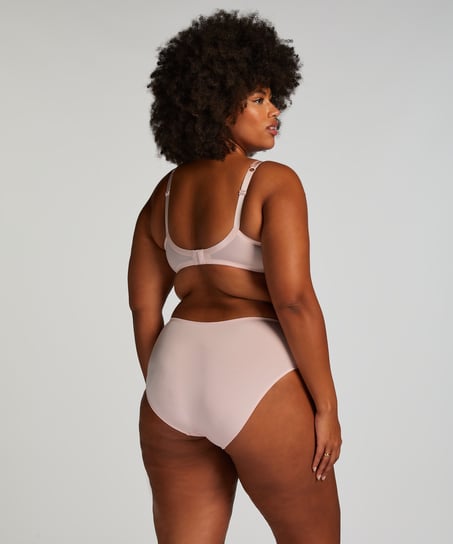 Biustonosz nieusztywniany z fiszbinami Sophie, R&oacute;żowy