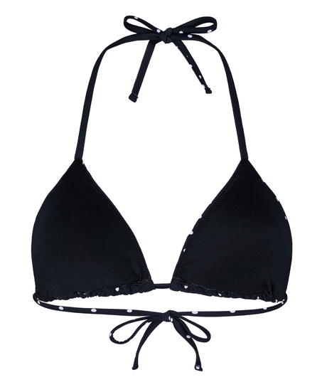 Bardolino Tr&oacute;jkątny Top Bikini, Czarny