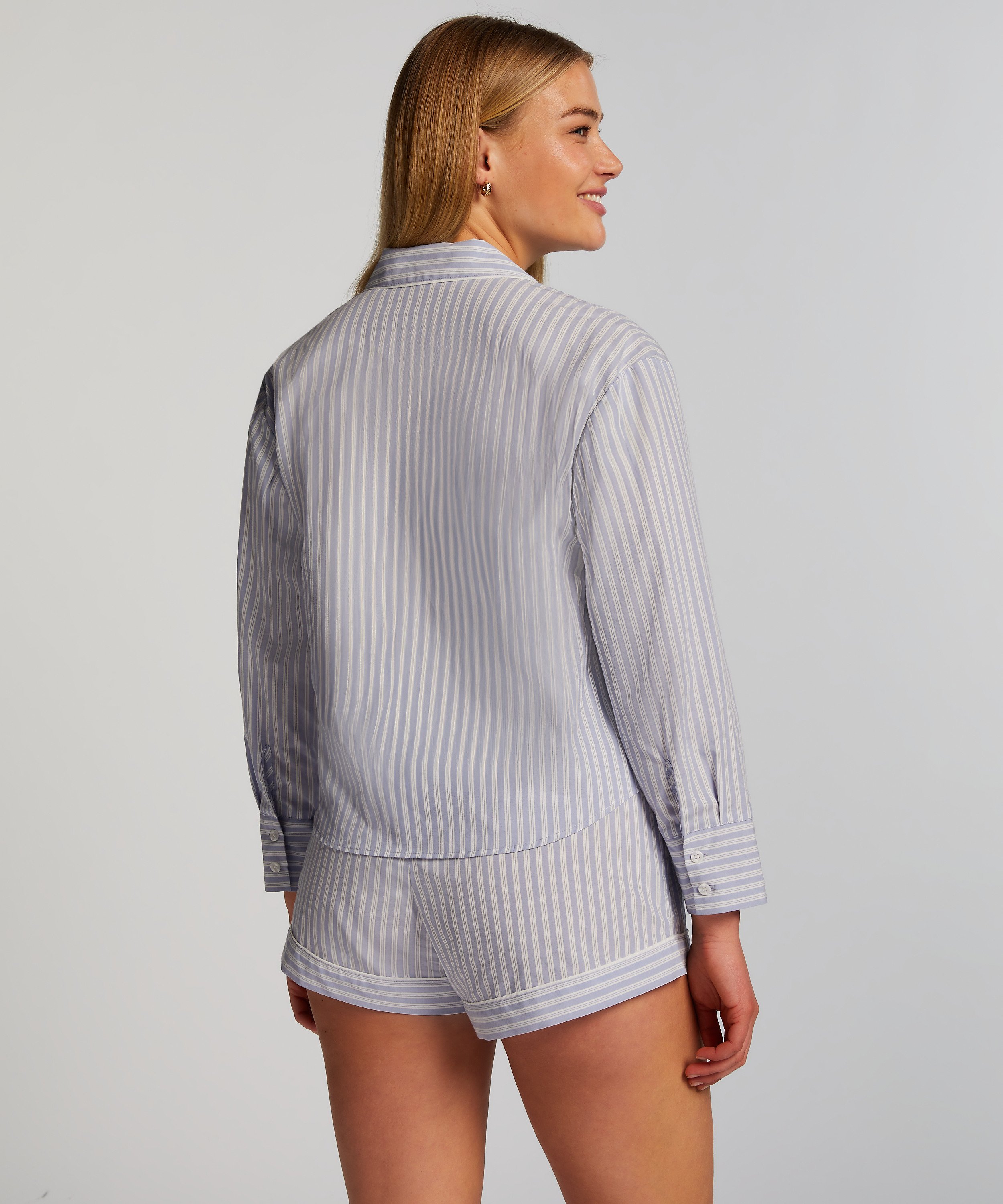 Bawełniane spodenki, Niebieski, main