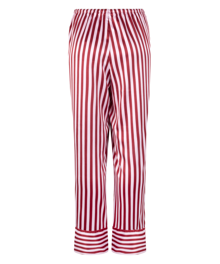 Spodnie z satyny, R&oacute;żowy