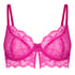 Nieusztywniany biustonosz z fiszbinami Prina, R&oacute;żowy