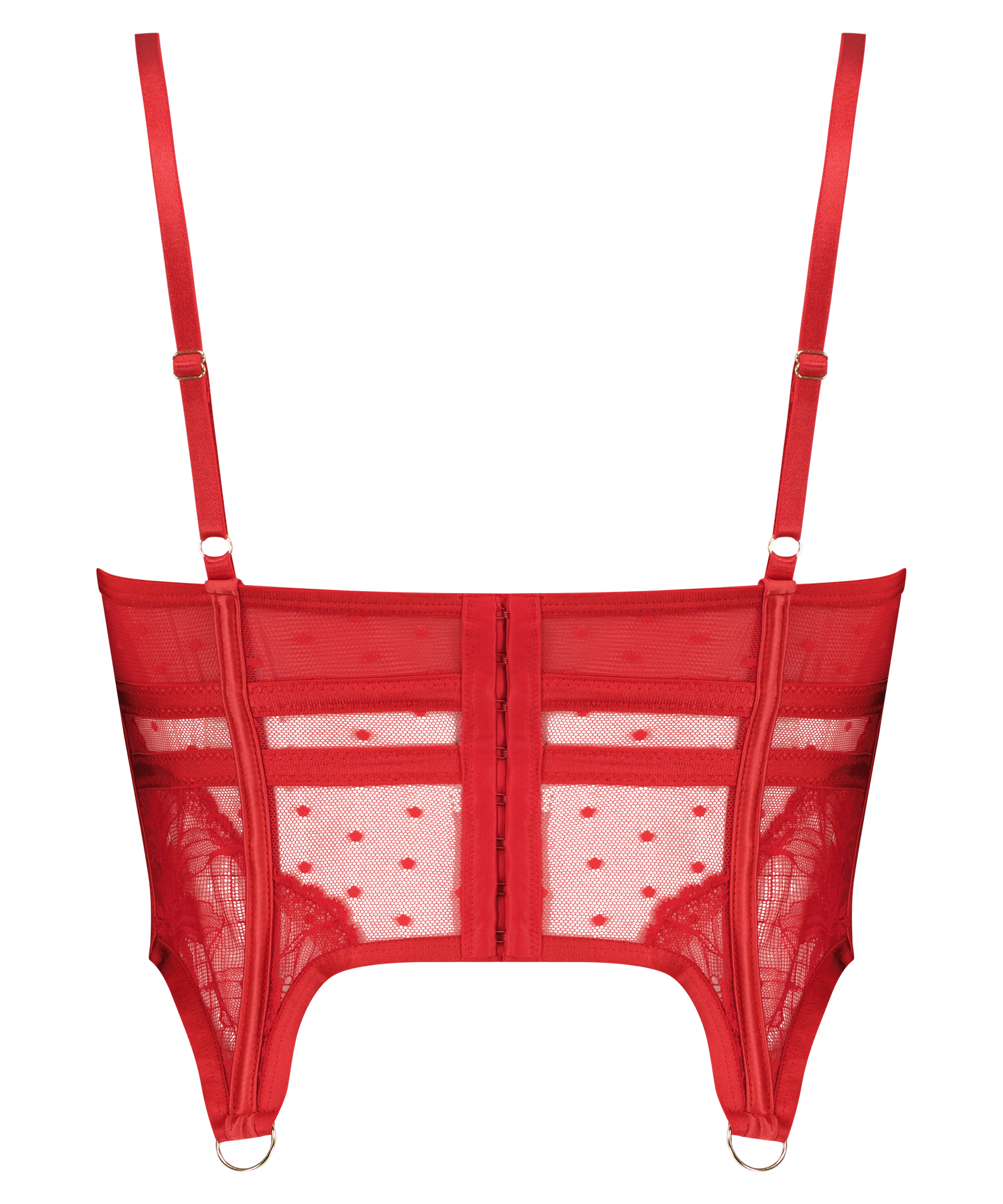 Gorset Lulu, Czerwony, main