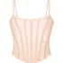 Bustier Sylvia, Beżowy