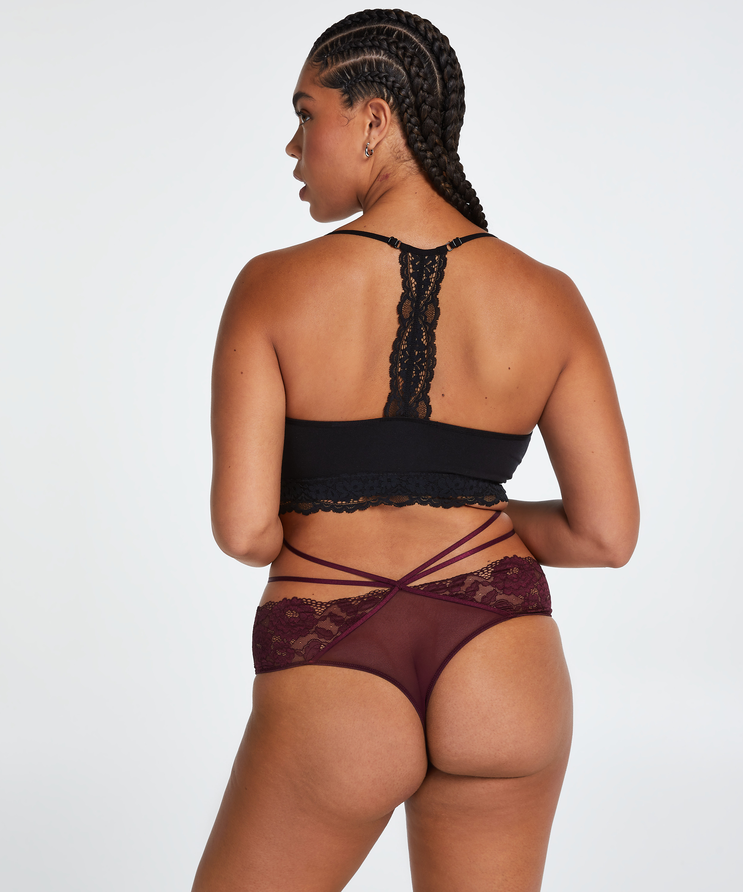 Stringi Curvy Sally, Czerwony, main
