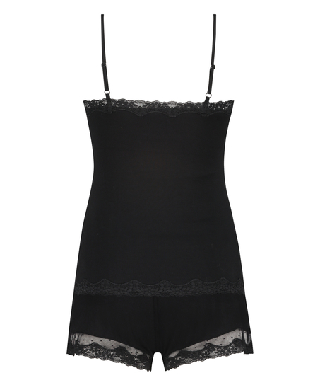 Zestaw piżamowy, Czarny