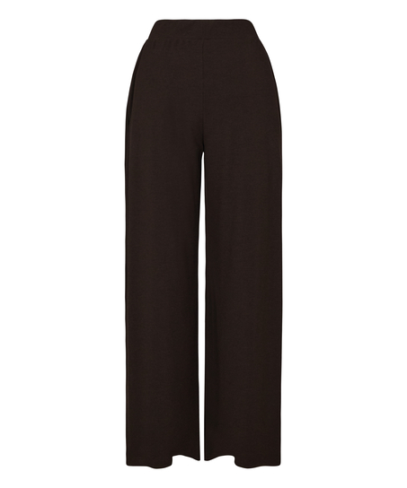 Pant Premium Rib Jersey, Brązowy