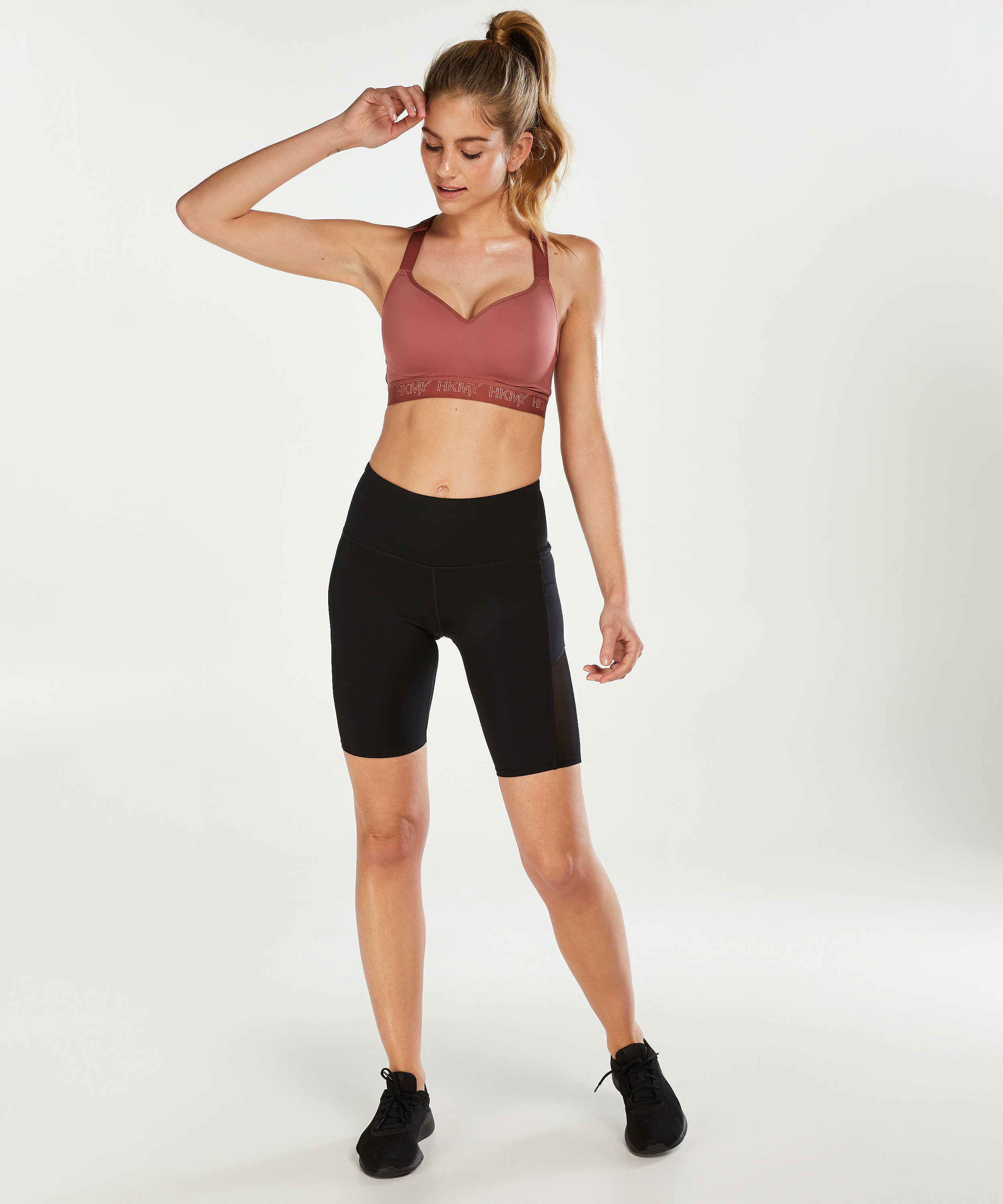 Biustonosz sportowy HKMX All Star Level 2, R&oacute;żowy, main