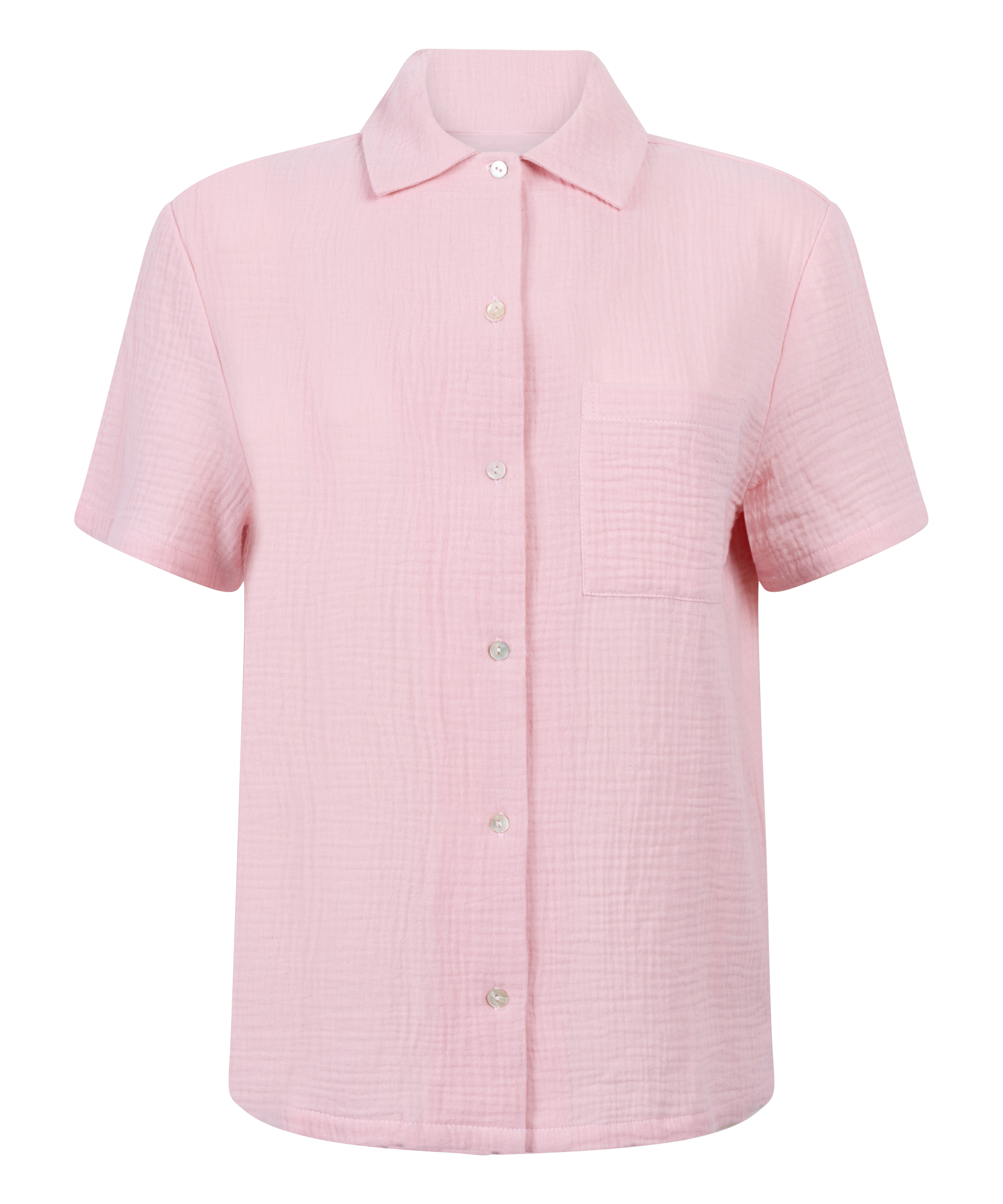 Muślinowa narzutka, Różowy, main