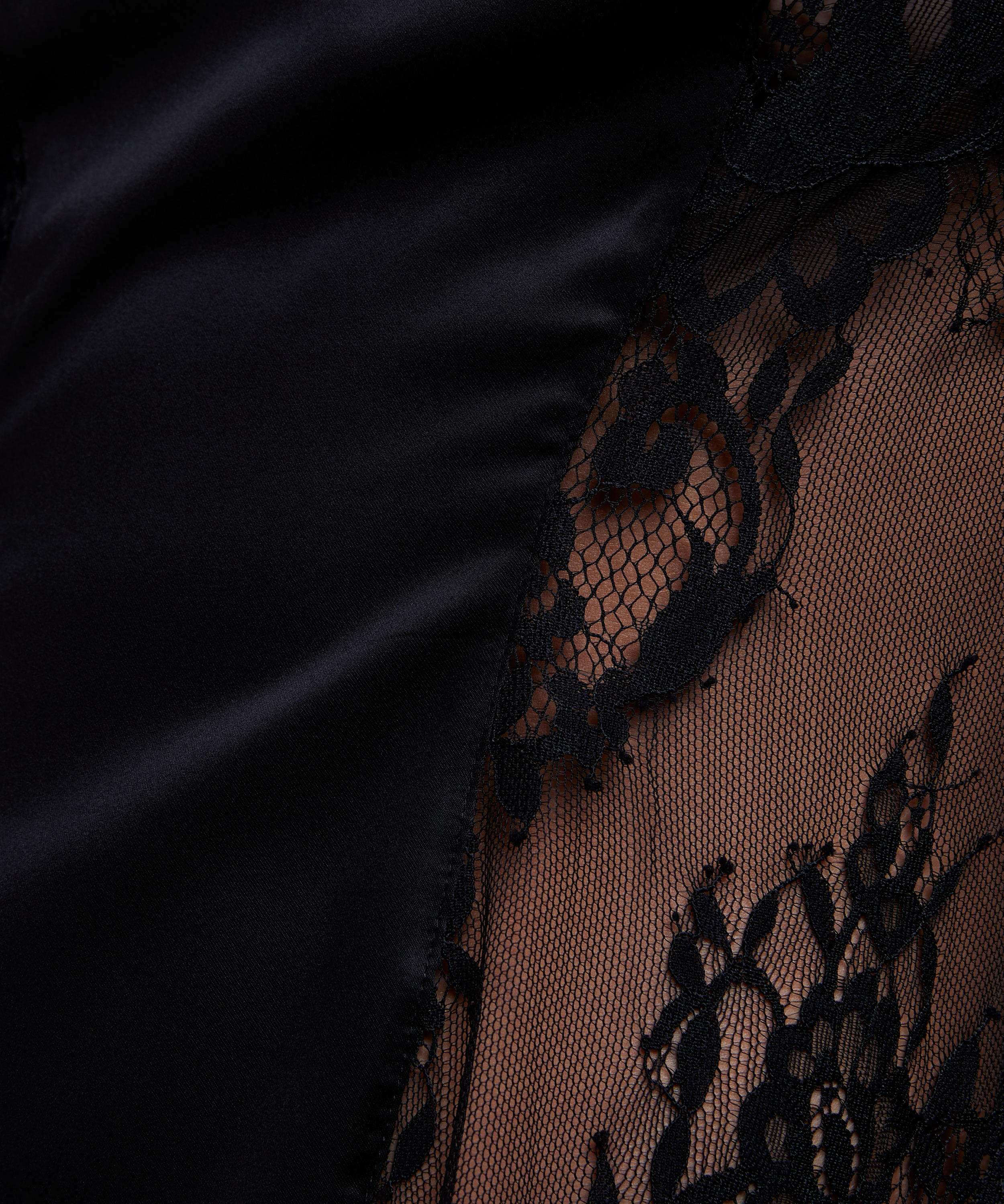 Jennifer Slip Dress, Czarny, main