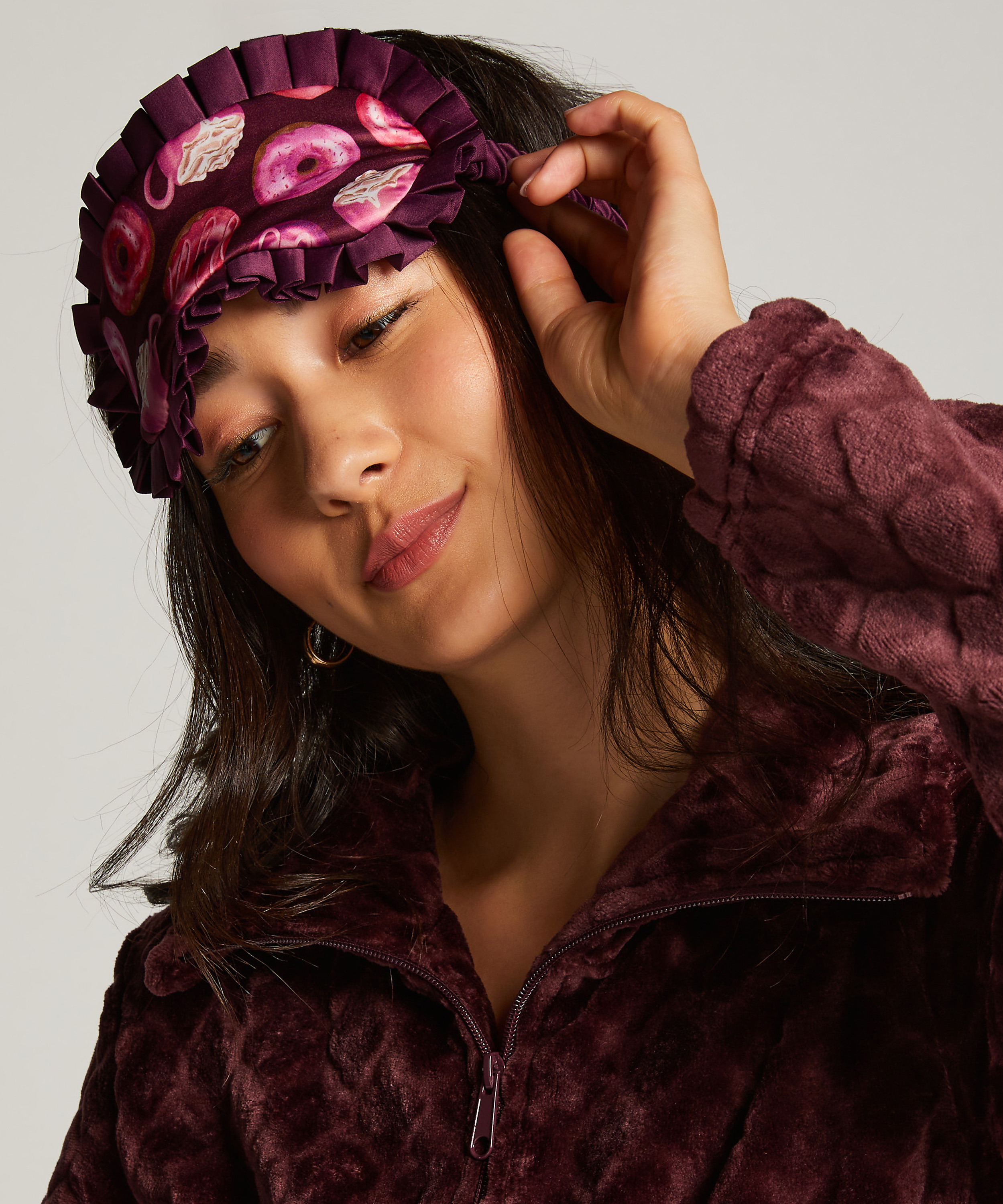 Maska do spania, Fioletowy, main