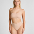 Bandeau Bralette Smooth, Beżowy