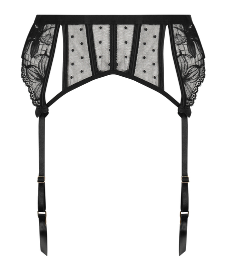 Podwiązki Lulu, Czarny