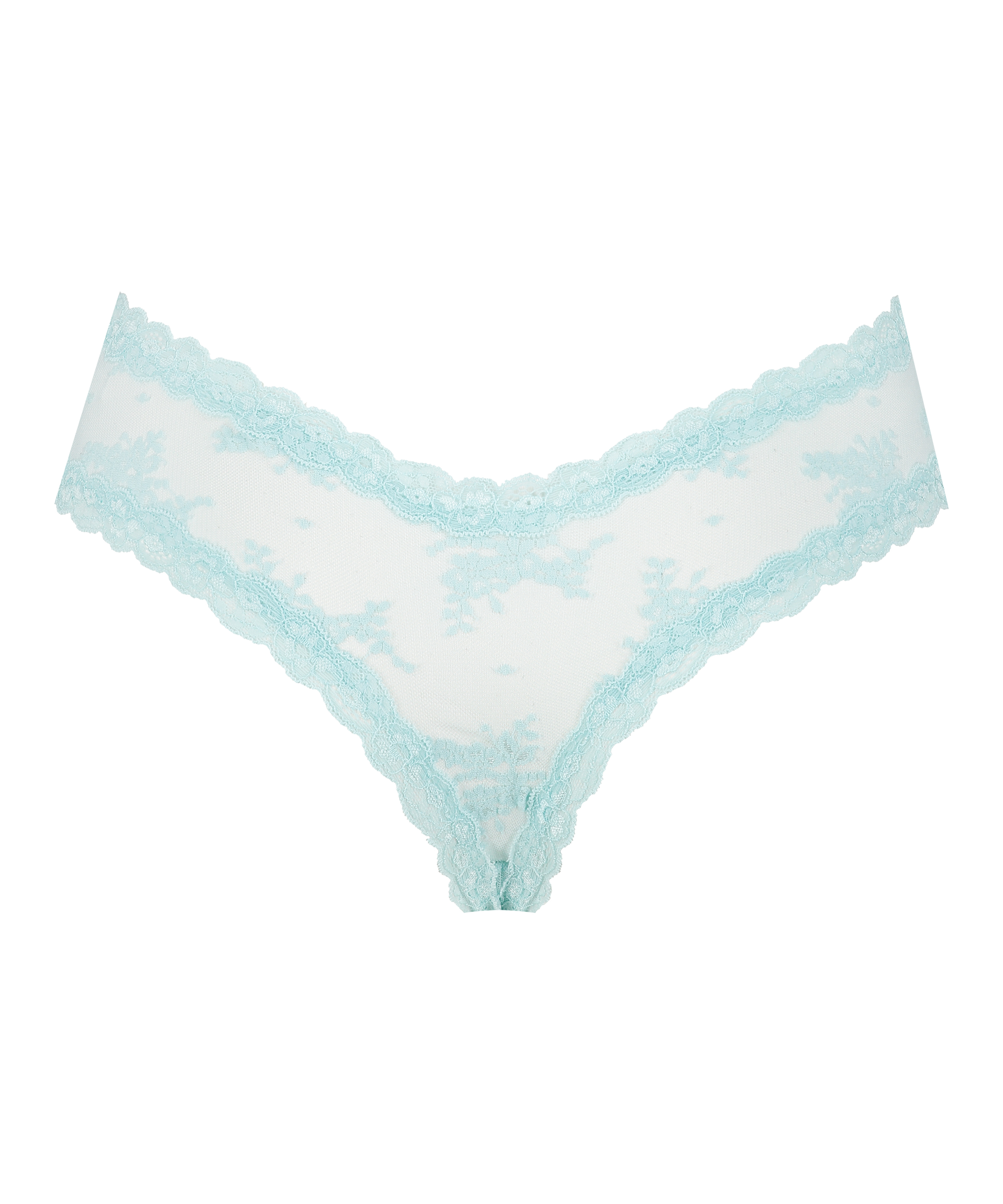 Brazyliany V-shape Mesh, Niebieski, main