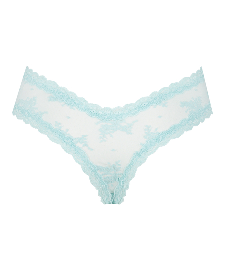 Brazyliany V-shape Mesh, Niebieski