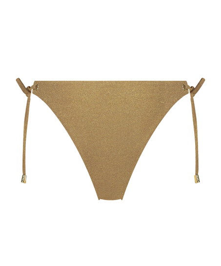 Majtki Bikini Cheeky Tanga Goldie Shimmer, Żółty