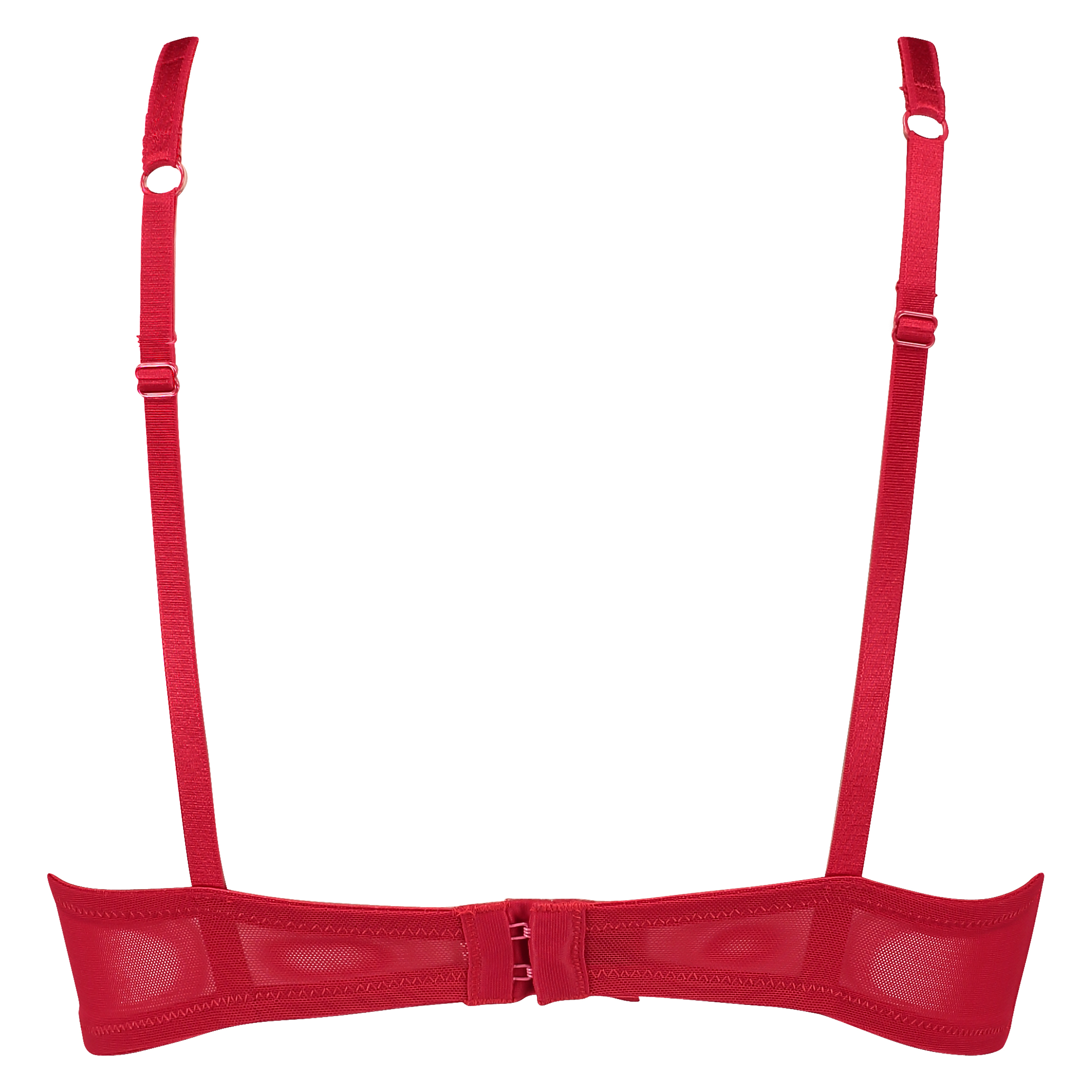 Padded underwired bra Roxy, Czerwony, main