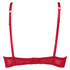 Padded underwired bra Roxy, Czerwony