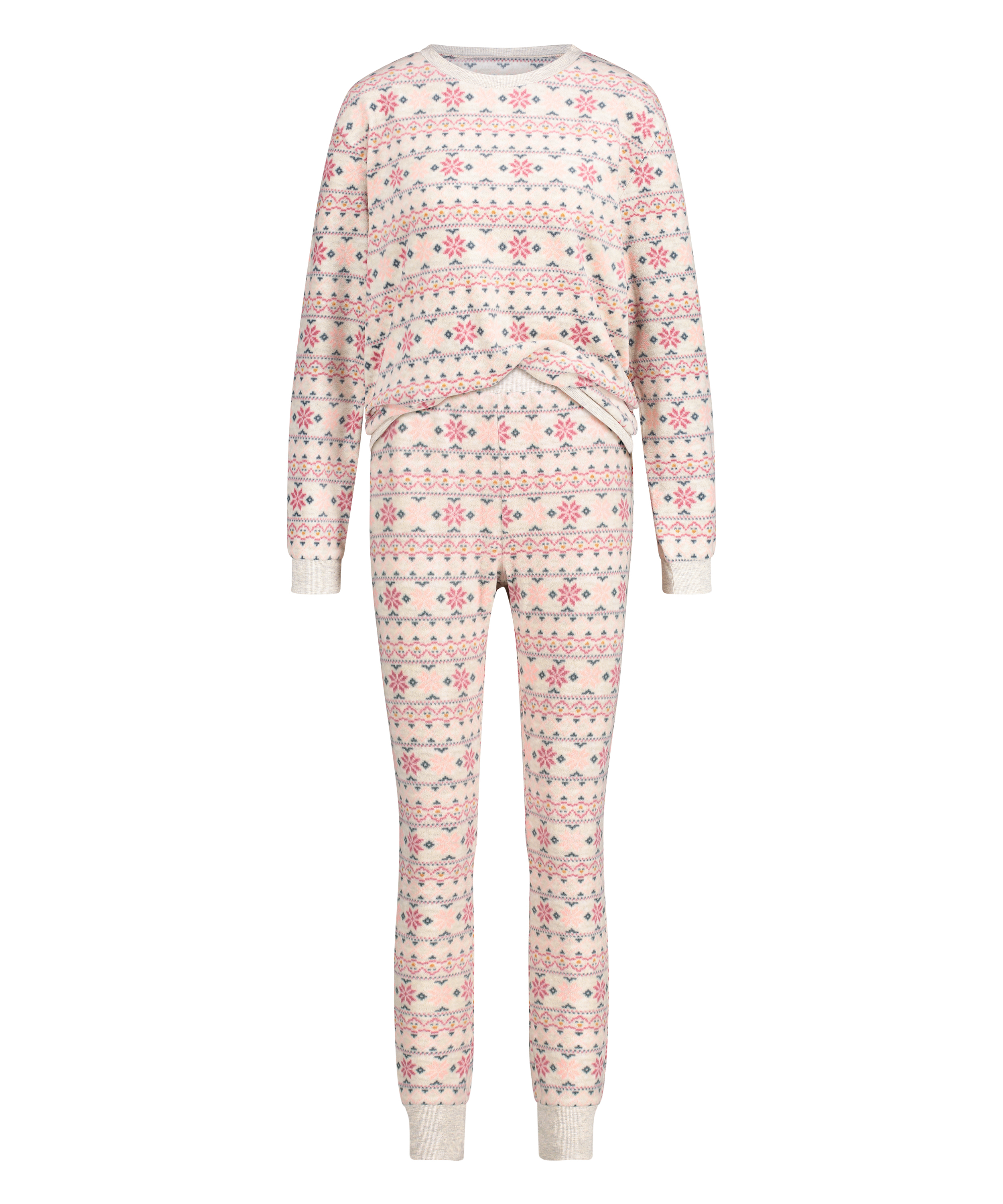 Piżama z torbą, Beżowy, main