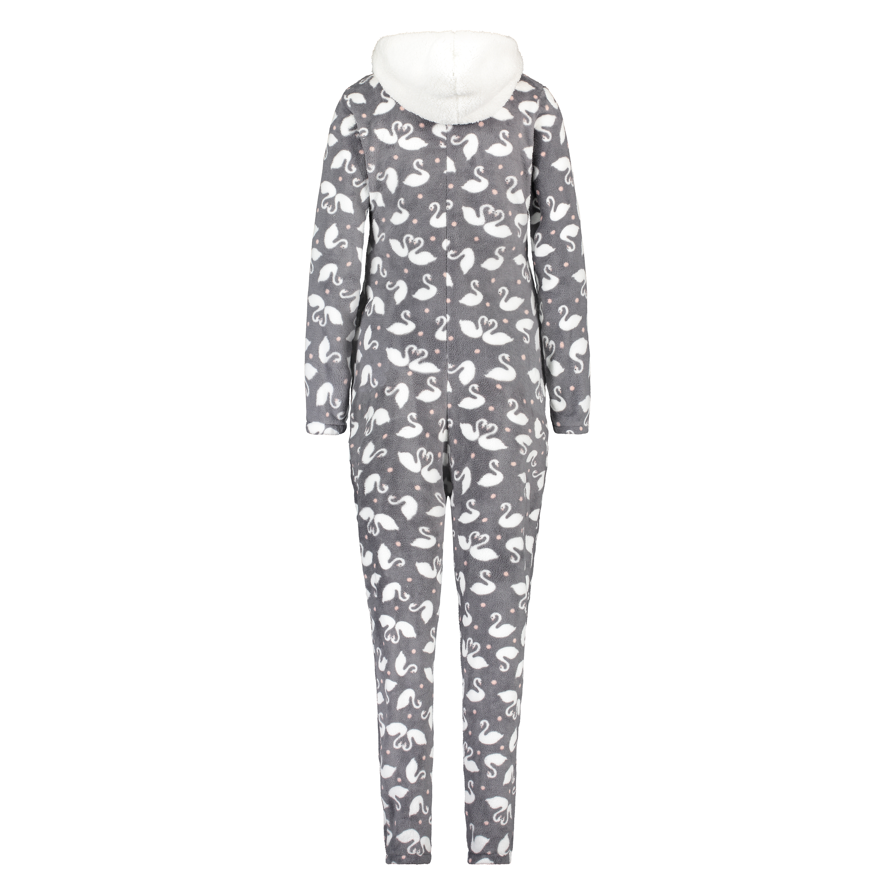 Fleece onesie, Szary, main