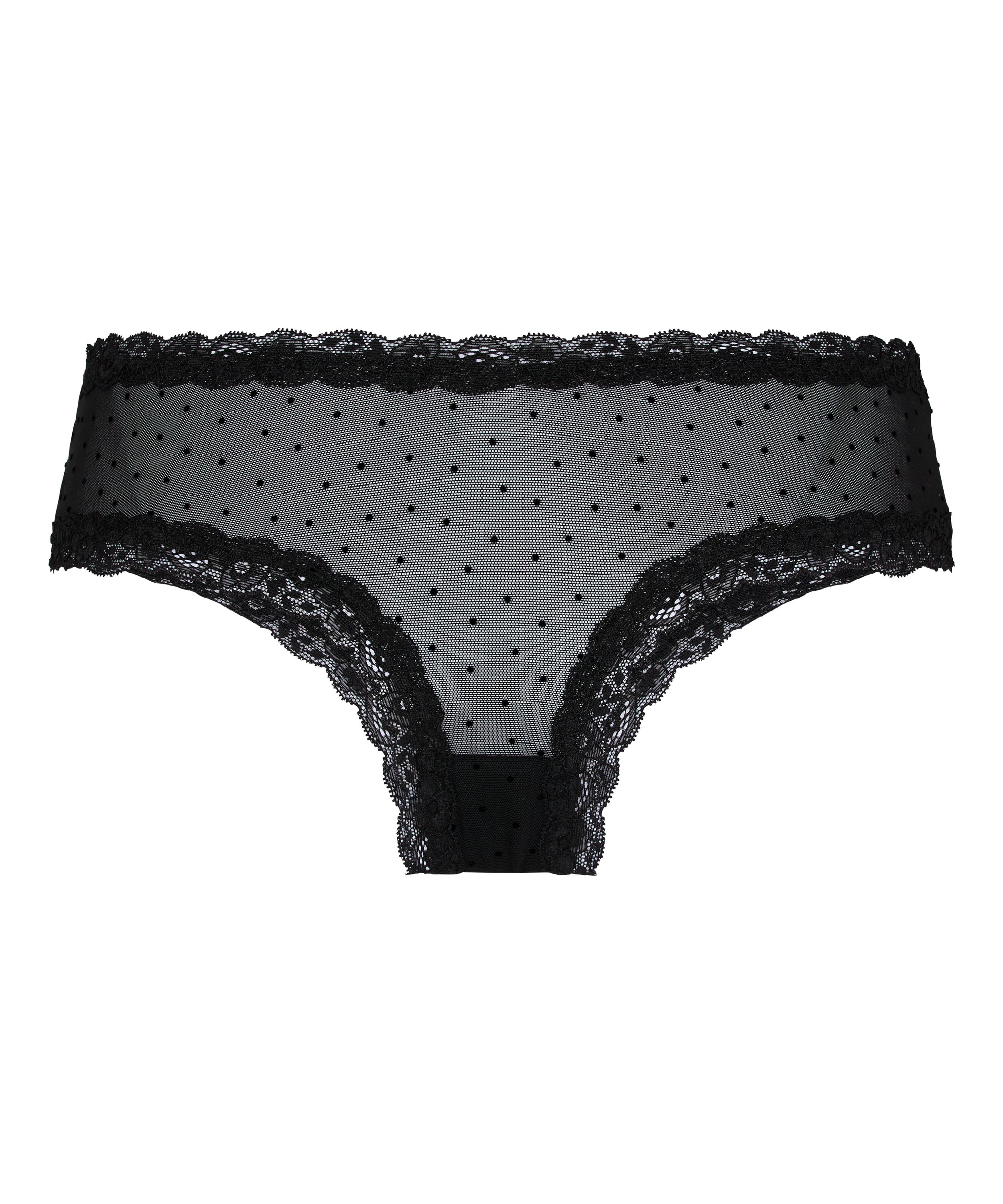 Brazyliany V-shape Mesh, Czarny, main