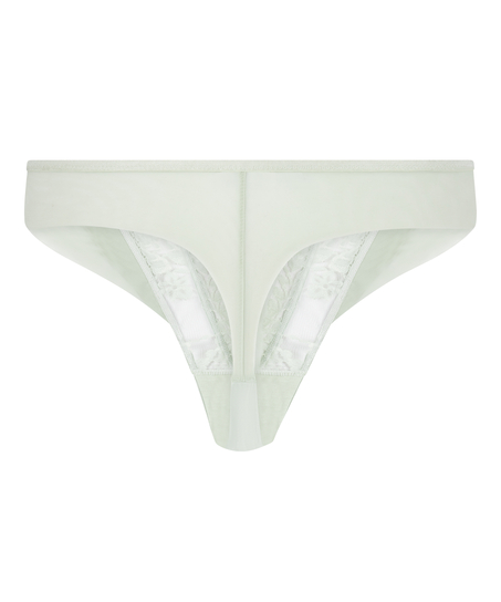 Stringi Malou z Wysokim Krojem, Zielony