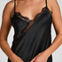 Slipdress Asymmetric, Czarny