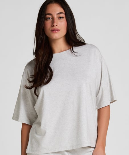 Pyjama Top Loose, Szary