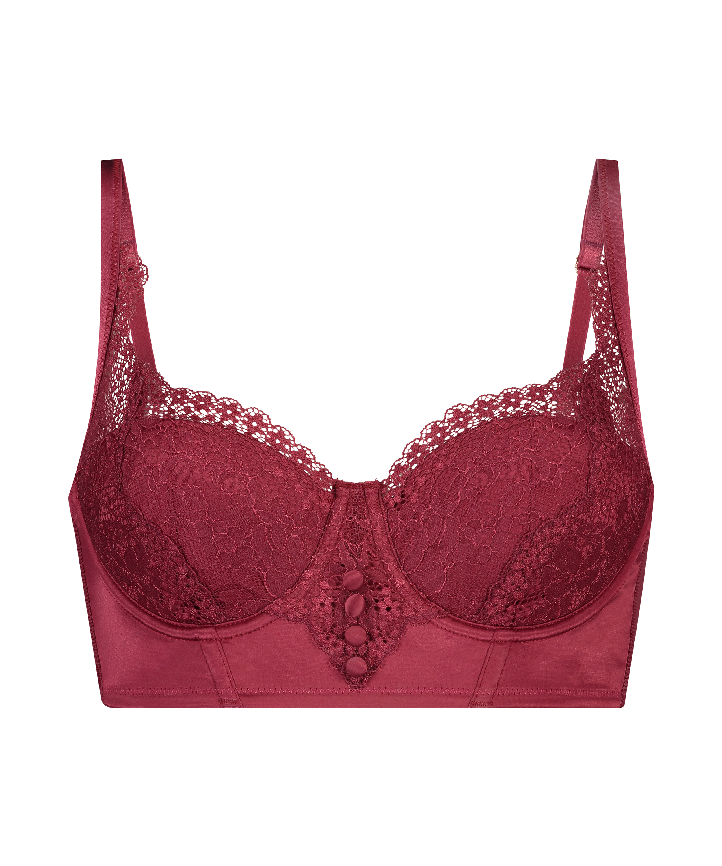 Chase padded half-cup underwired bra Rebecca Mir, Czerwony, main
