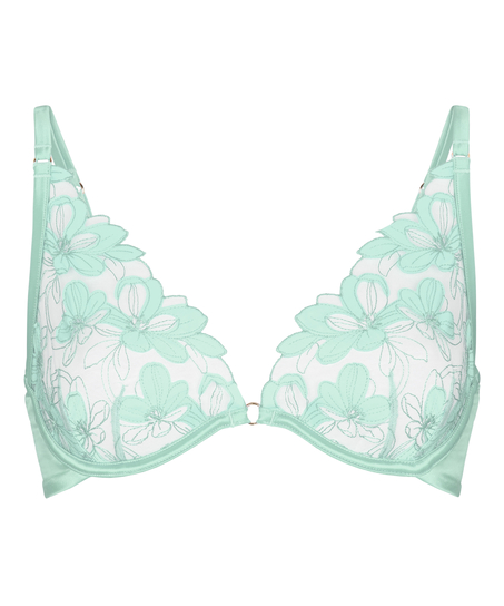 Stringi High Waisted Highleg Beatrice, Zielony