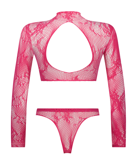 Private Lace Set, R&oacute;żowy