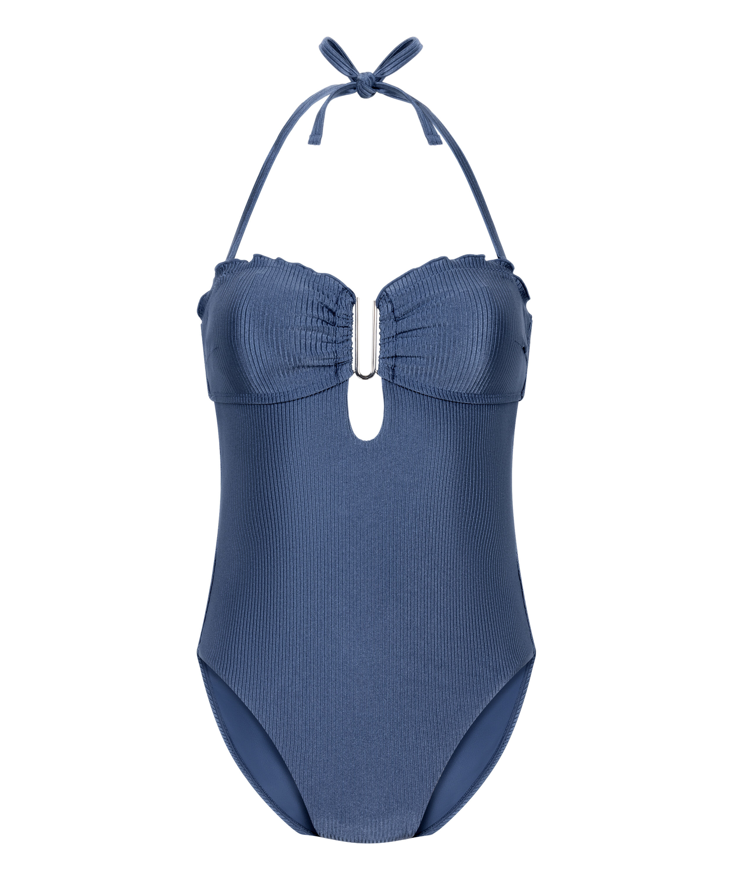 Sardinia str&oacute;j kąpielowy Bandeau, Niebieski