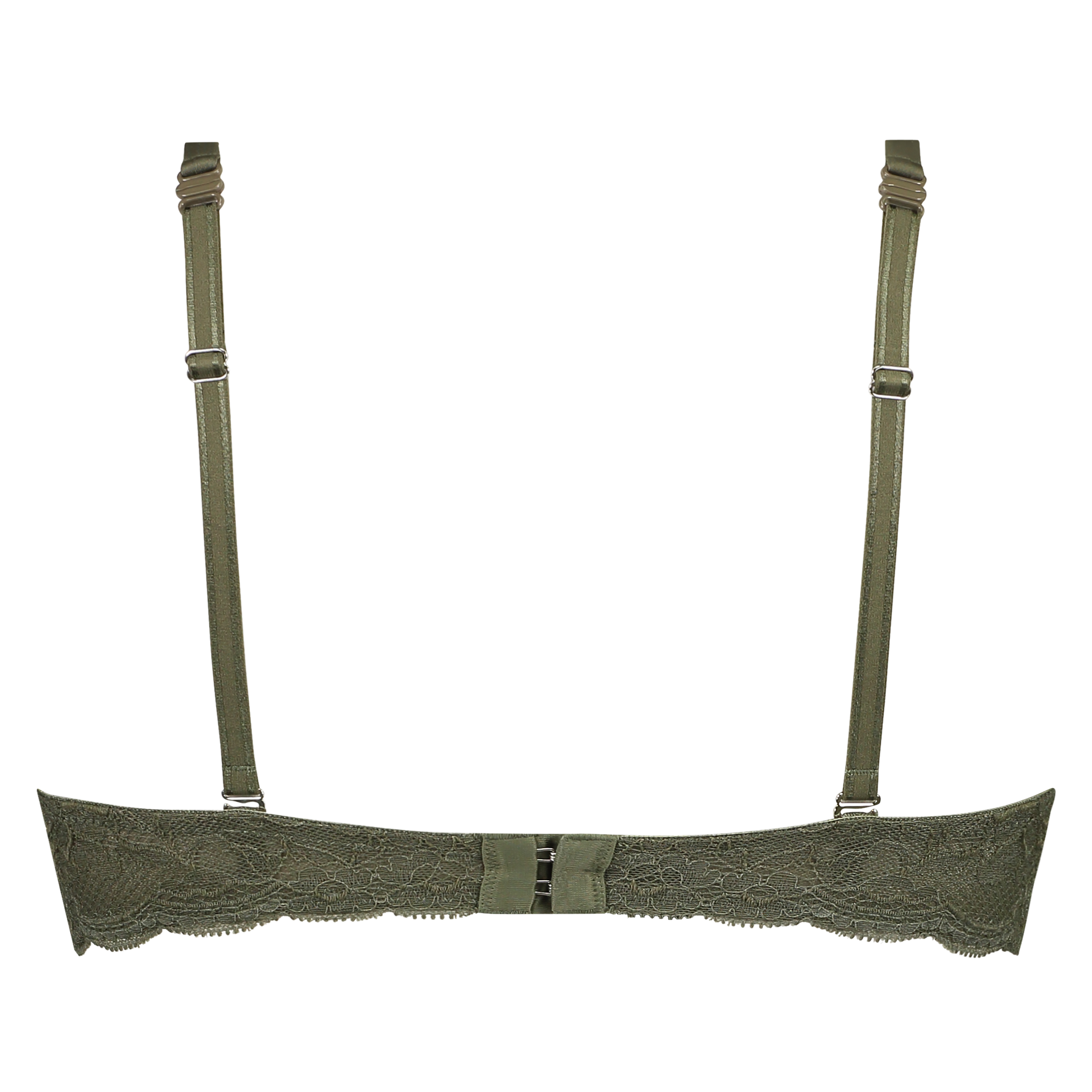 Angie Padded Underwired Bra, Zielony, main