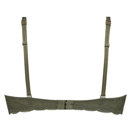 Angie Padded Underwired Bra, Zielony