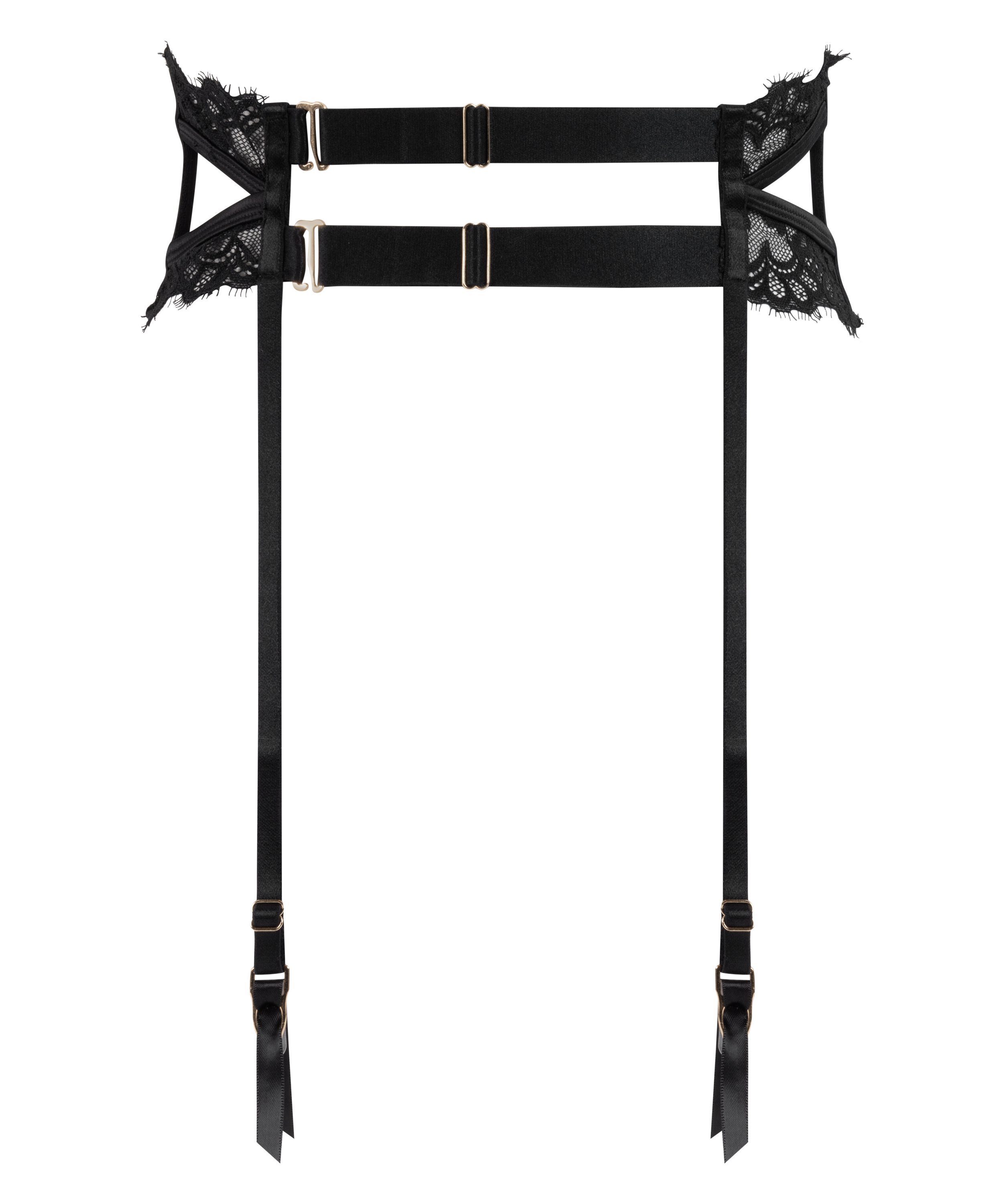 Podwiązki Nisha, Czarny, main