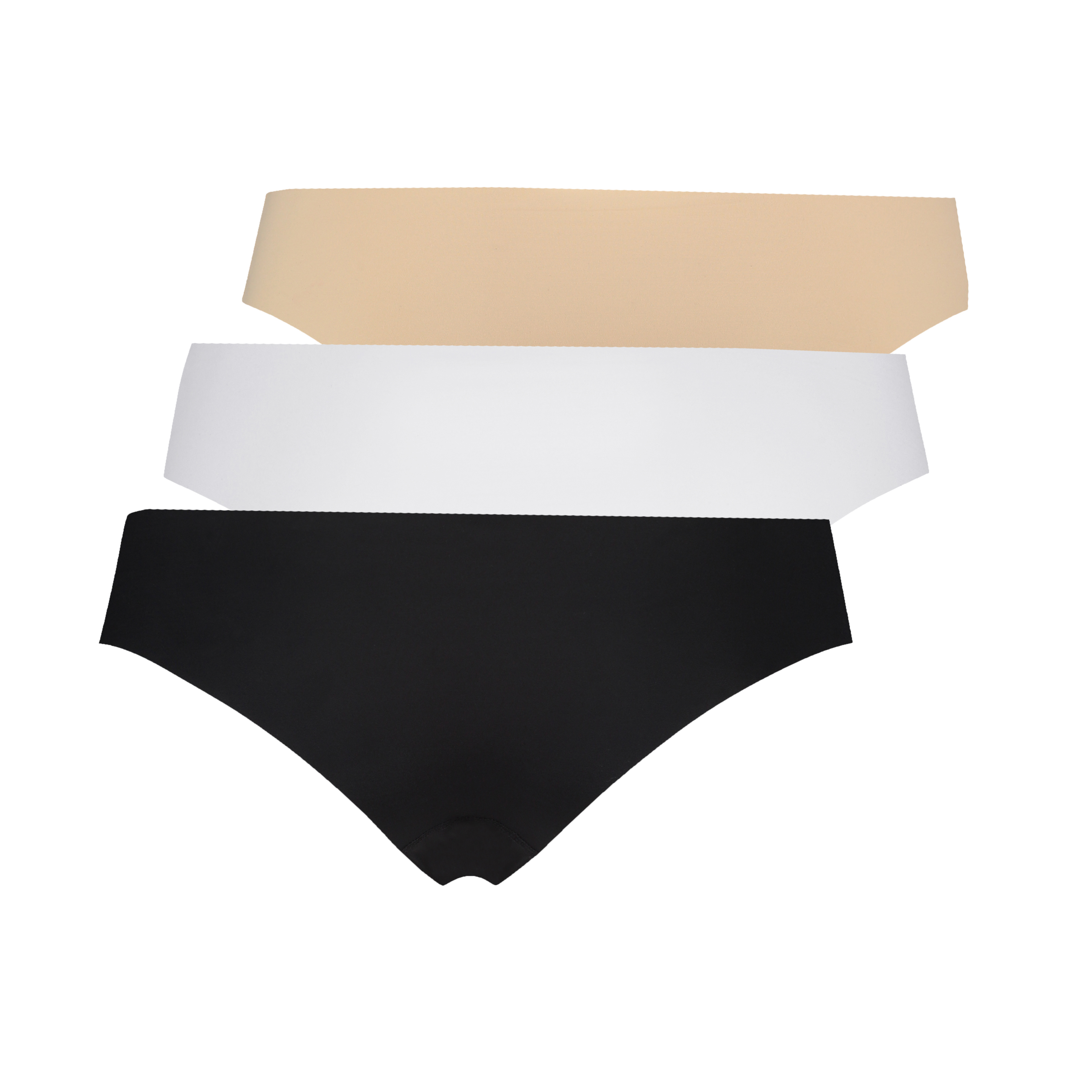 Niewidoczne pod ubraniem brazyliany z bawełny, Czarny, main